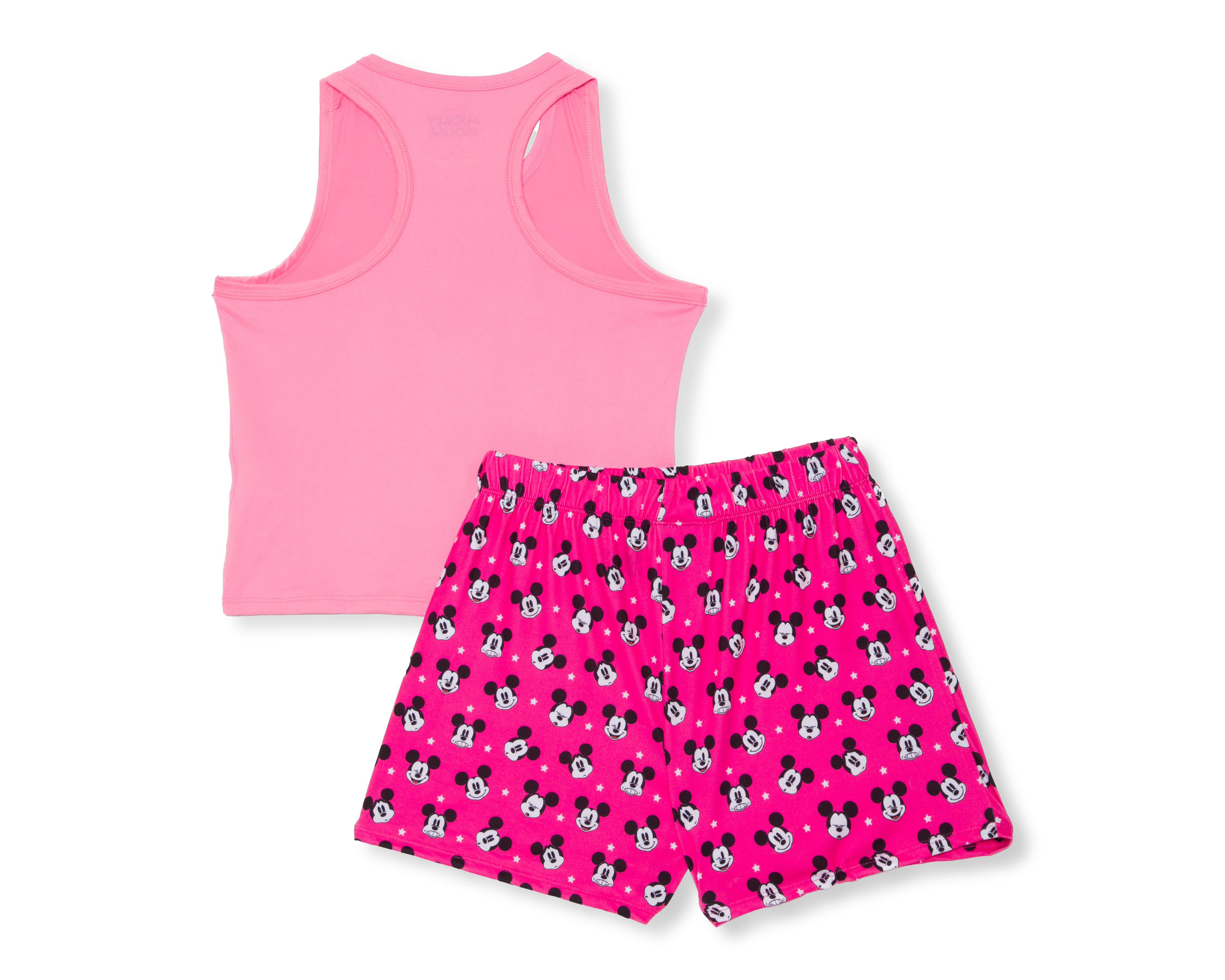 Foto 2 | Pijama Disney Mickey Mouse para Mujer 2 Piezas