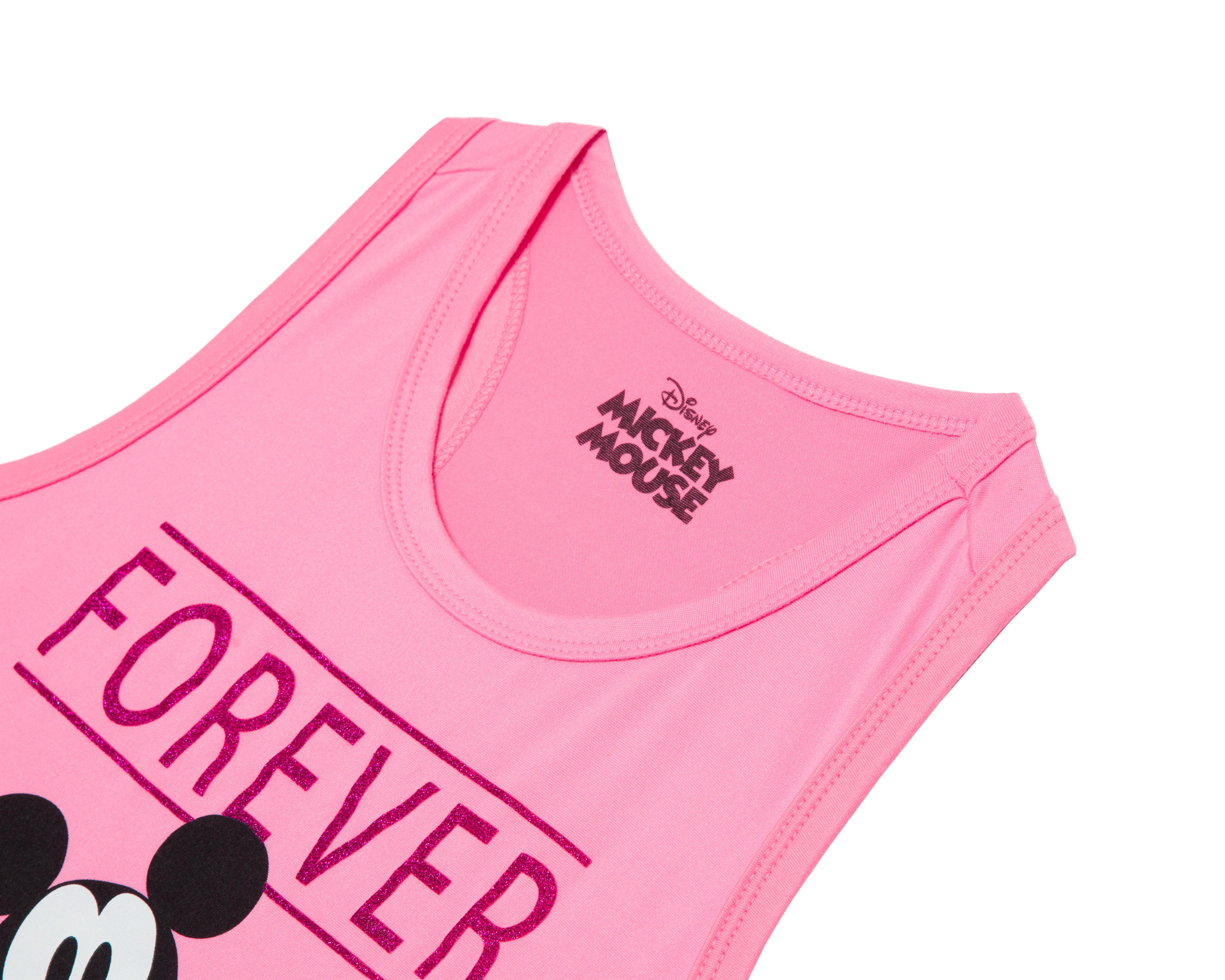 Foto 4 pulgar | Pijama Disney Mickey Mouse para Mujer 2 Piezas
