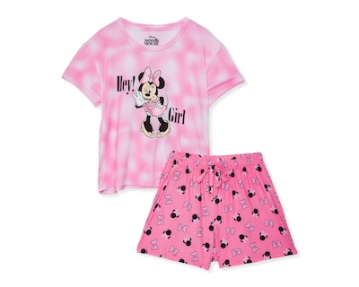 Foto 1 | Pijama Disney Minnie Mouse para Mujer 2 Piezas