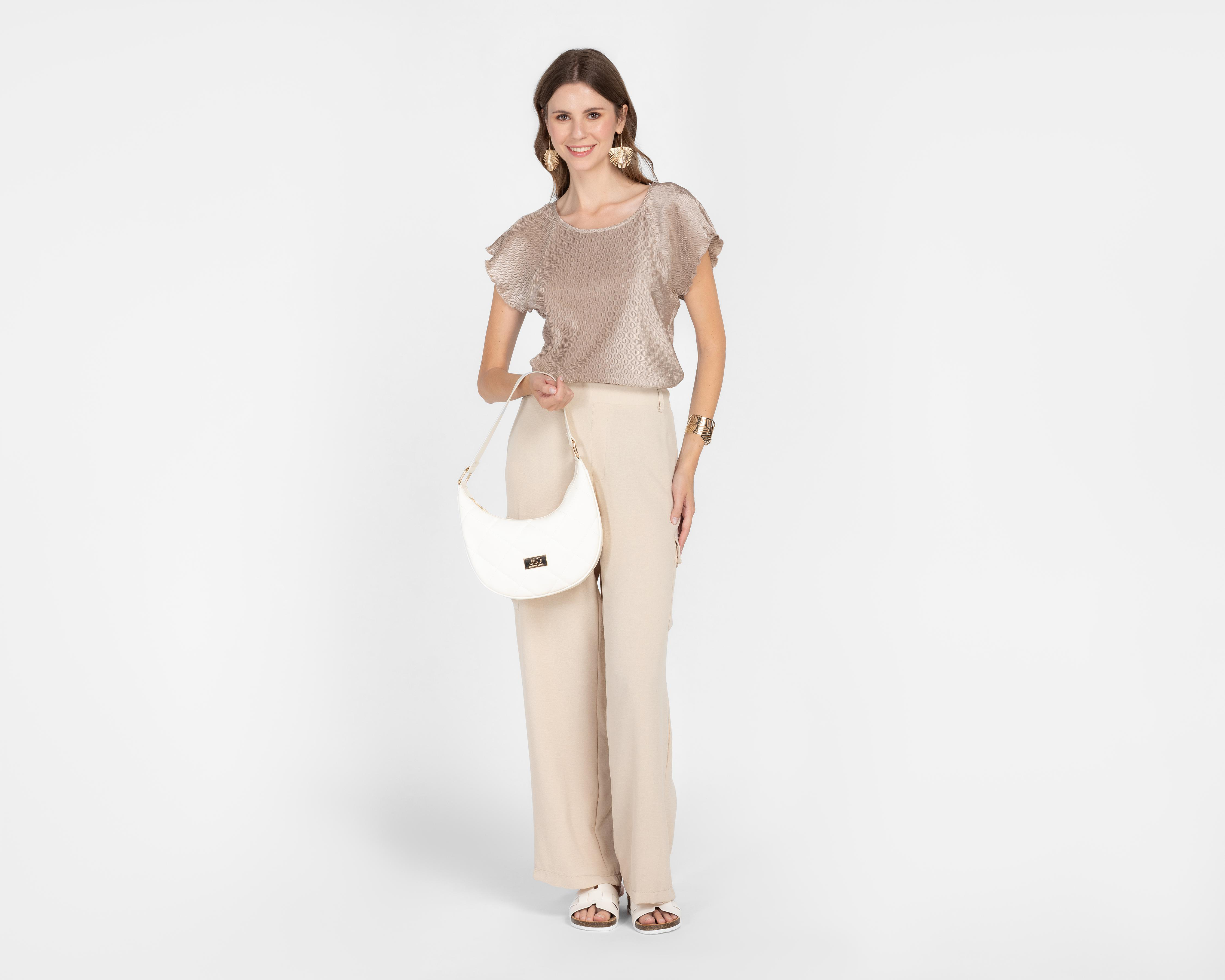 Foto 3 pulgar | Blusa Andiamo Dorada para Mujer
