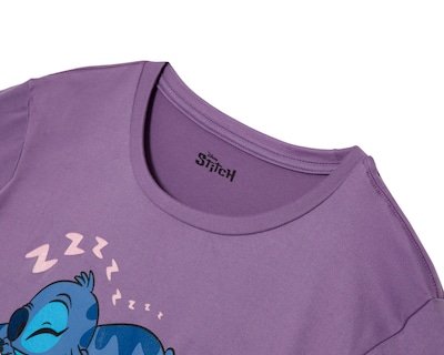 Foto 3 | Pijama Disney Stitch para Mujer 2 Piezas