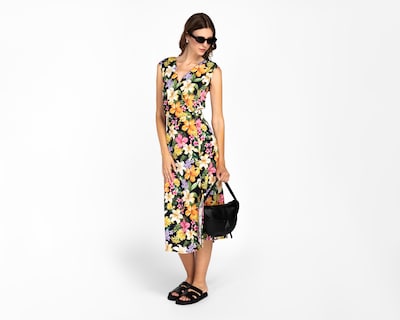 Foto 2 | Vestido Casual Andiamo Floral sin Mangas con Escote V para Mujer