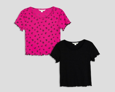 Foto 1 | Playera Manga Corta 18 Forever para Mujer 2 Piezas