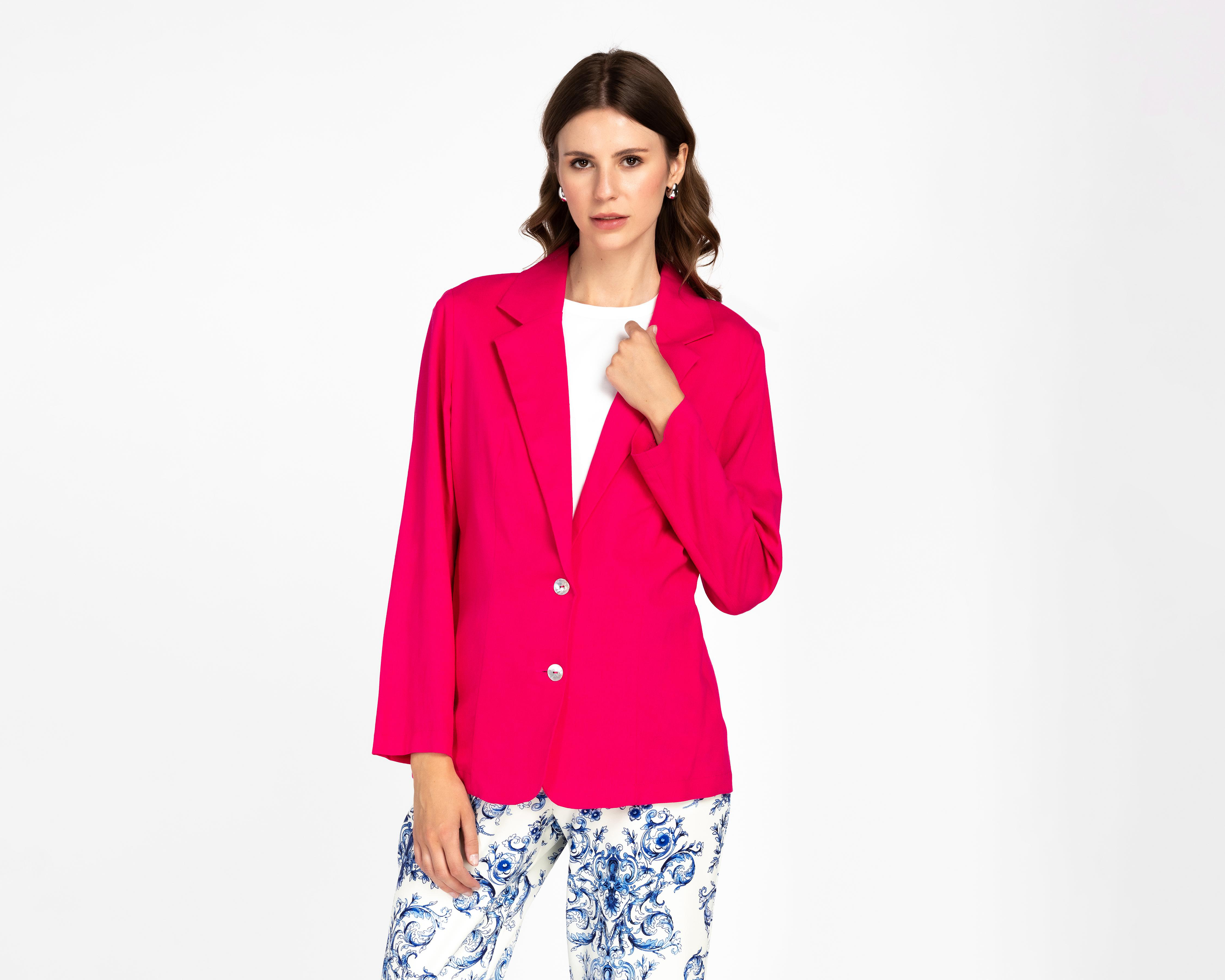 Foto 2 pulgar | Blazer con Botones Andiamo para Mujer