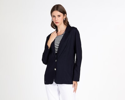 Foto 1 | Blazer Azul Andiamo para Mujer