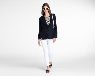 Foto 2 | Blazer Azul Andiamo para Mujer