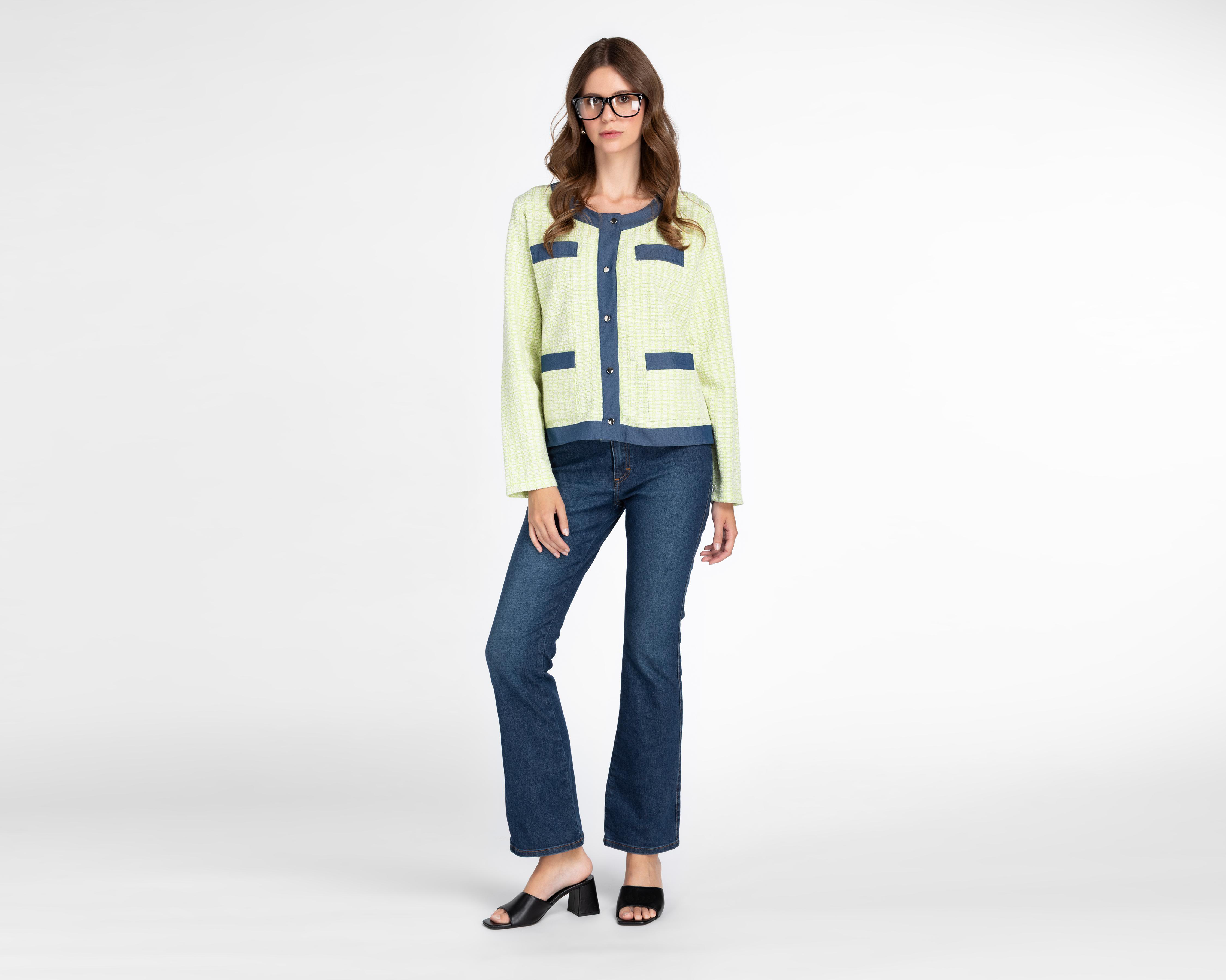 Foto 2 | Blazer Tejido Andiamo para Mujer