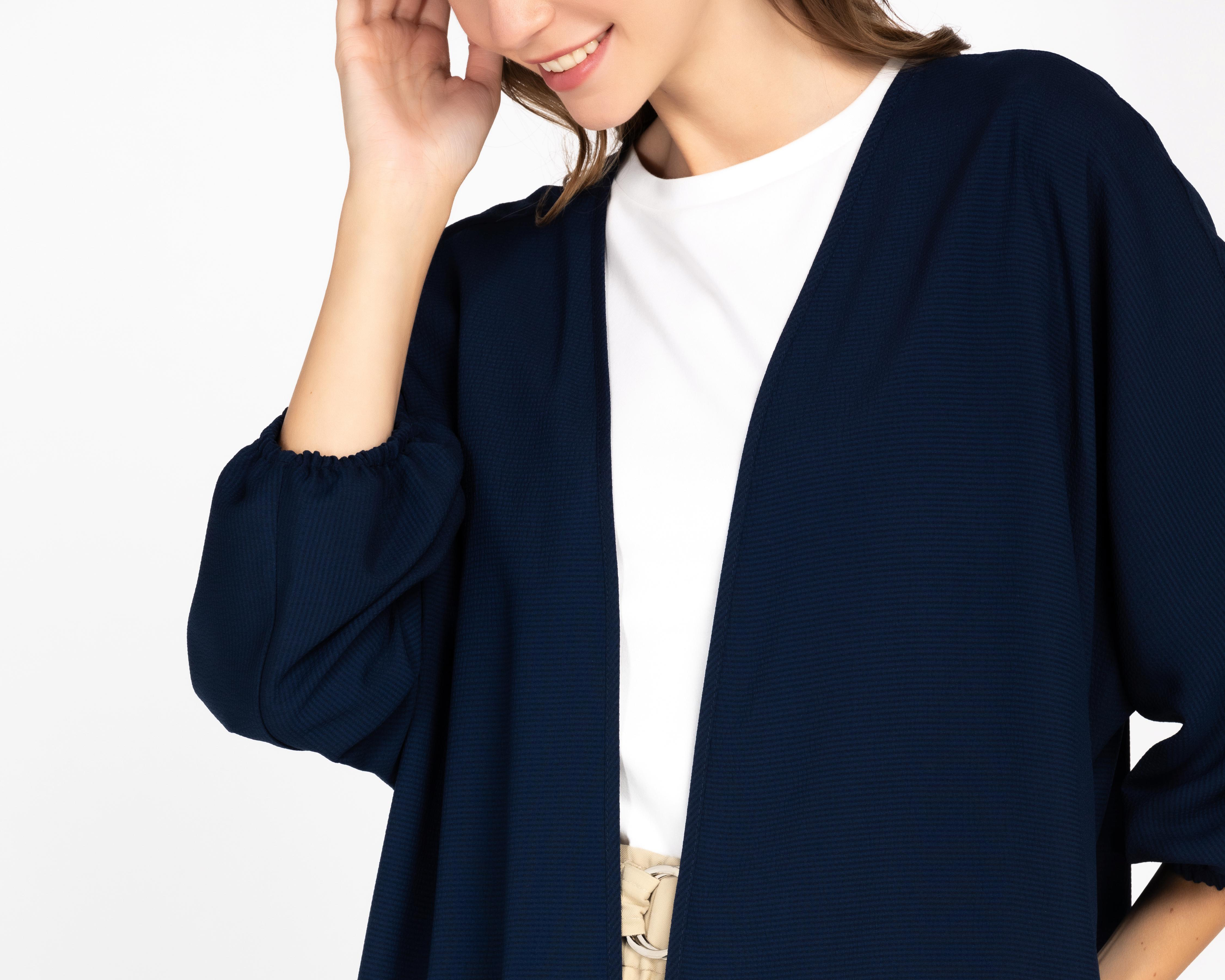Foto 4 | Cárdigan Azul Andiamo para Mujer