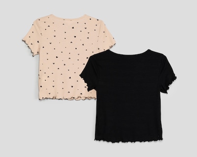 Foto 2 | Playera Manga Corta 18 Forever para Mujer 2 Piezas