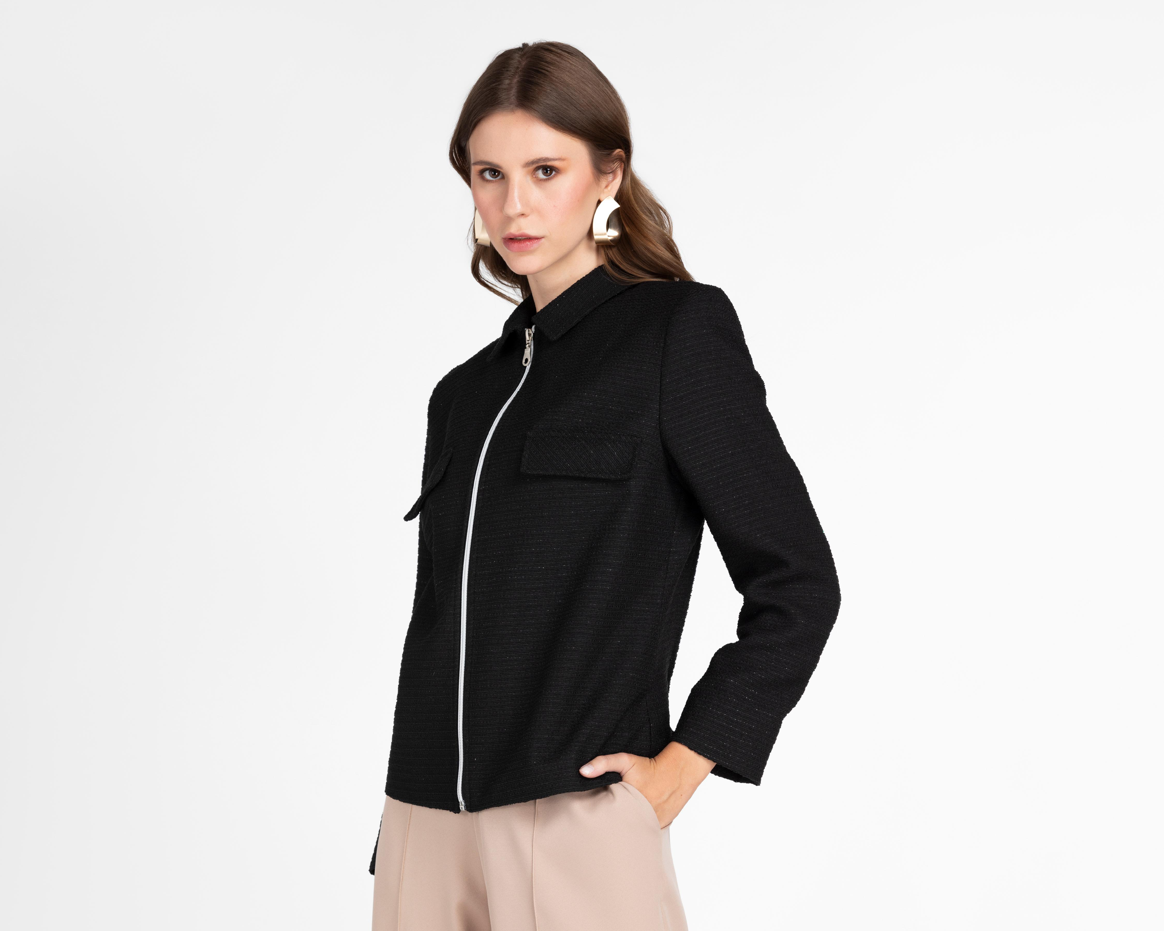 Foto 2 pulgar | Blazer Negro Andiamo para Mujer
