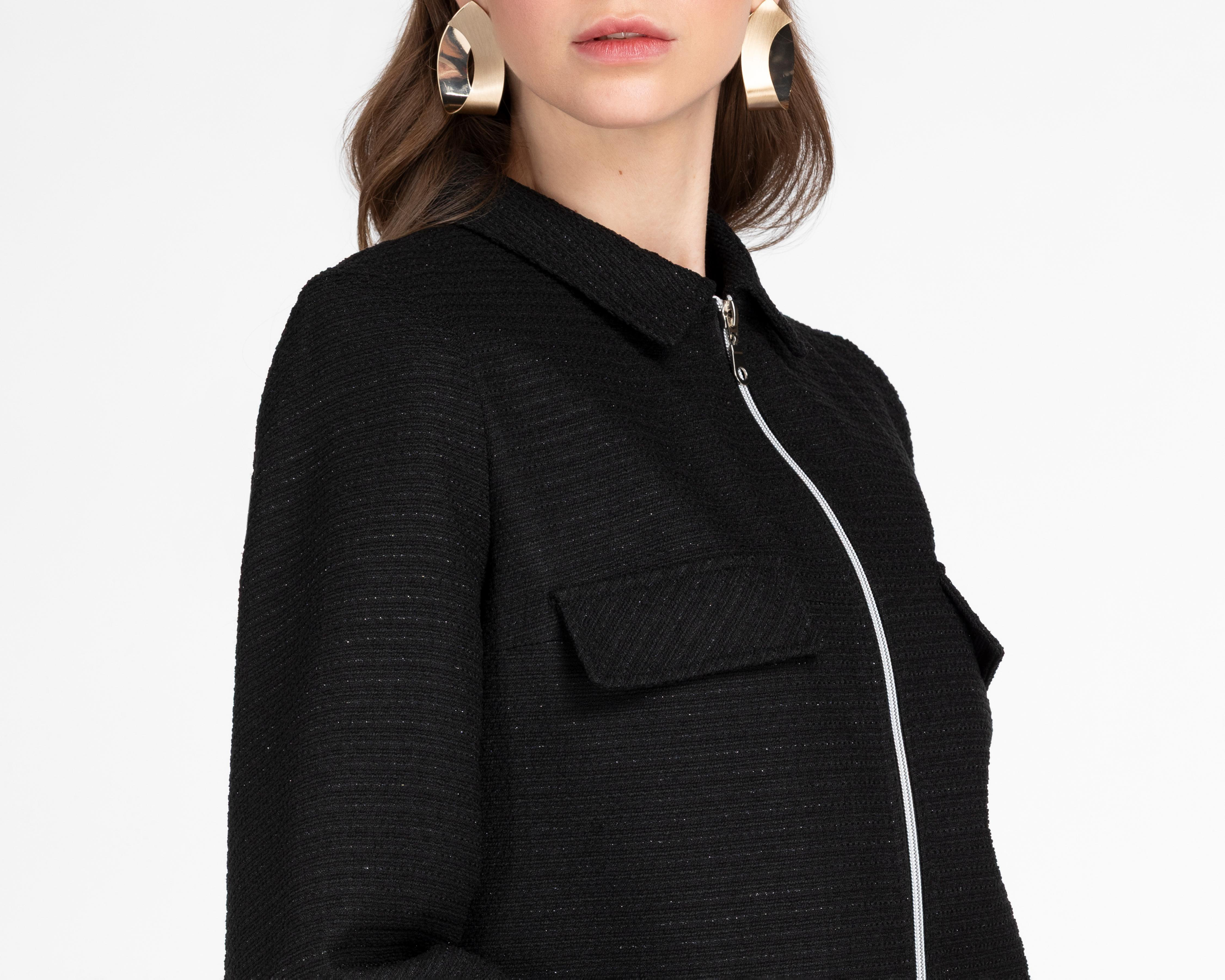 Foto 5 pulgar | Blazer Negro Andiamo para Mujer