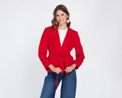 Foto 1 | Blazer Rojo Andiamo para Mujer