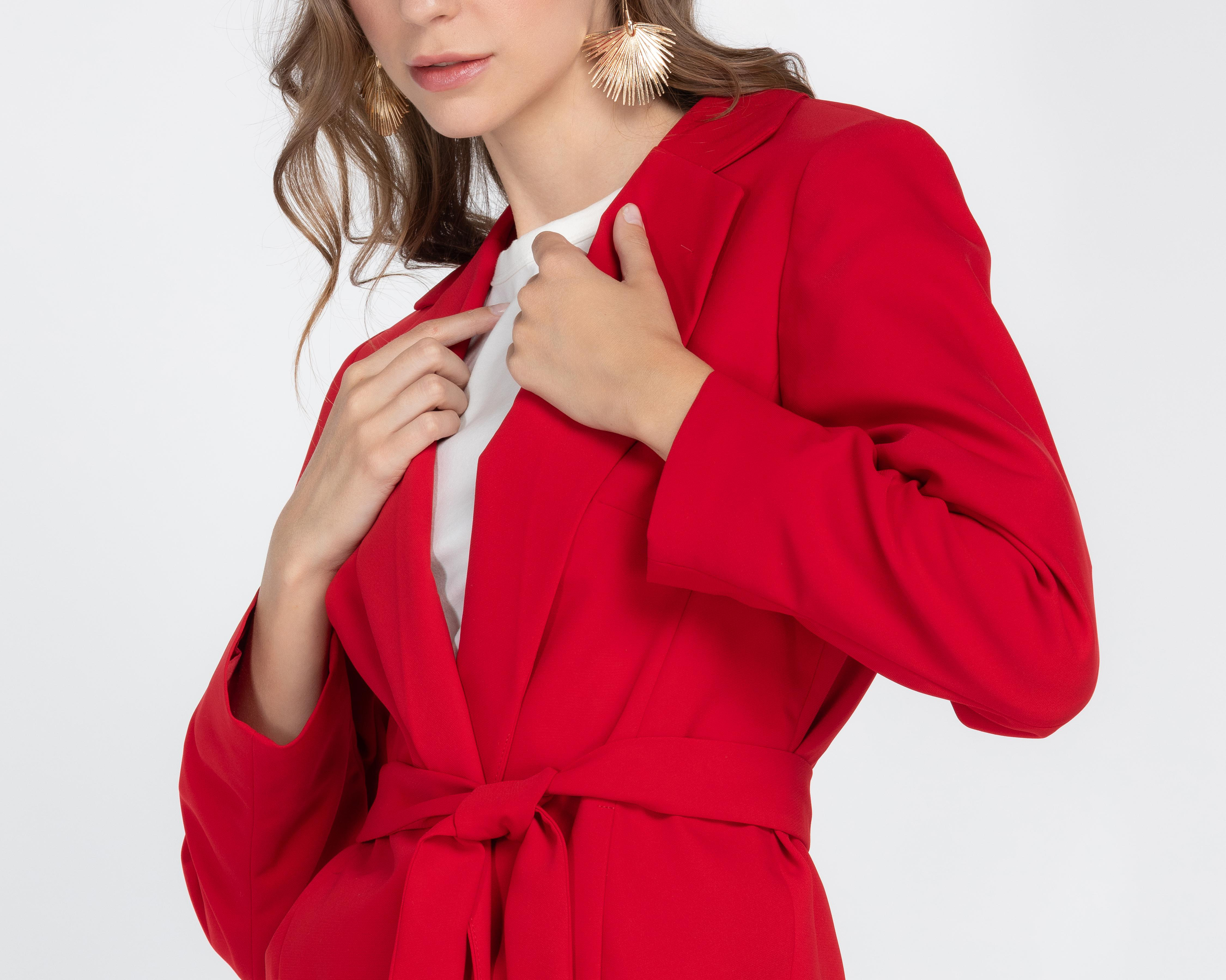 Foto 5 pulgar | Blazer Rojo Andiamo para Mujer