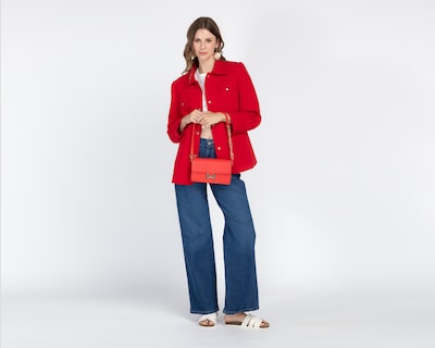 Foto 2 | Blazer Rojo Andiamo para Mujer