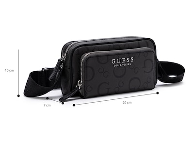 Foto 5 | Bolsa Cruzada Guess Saffron