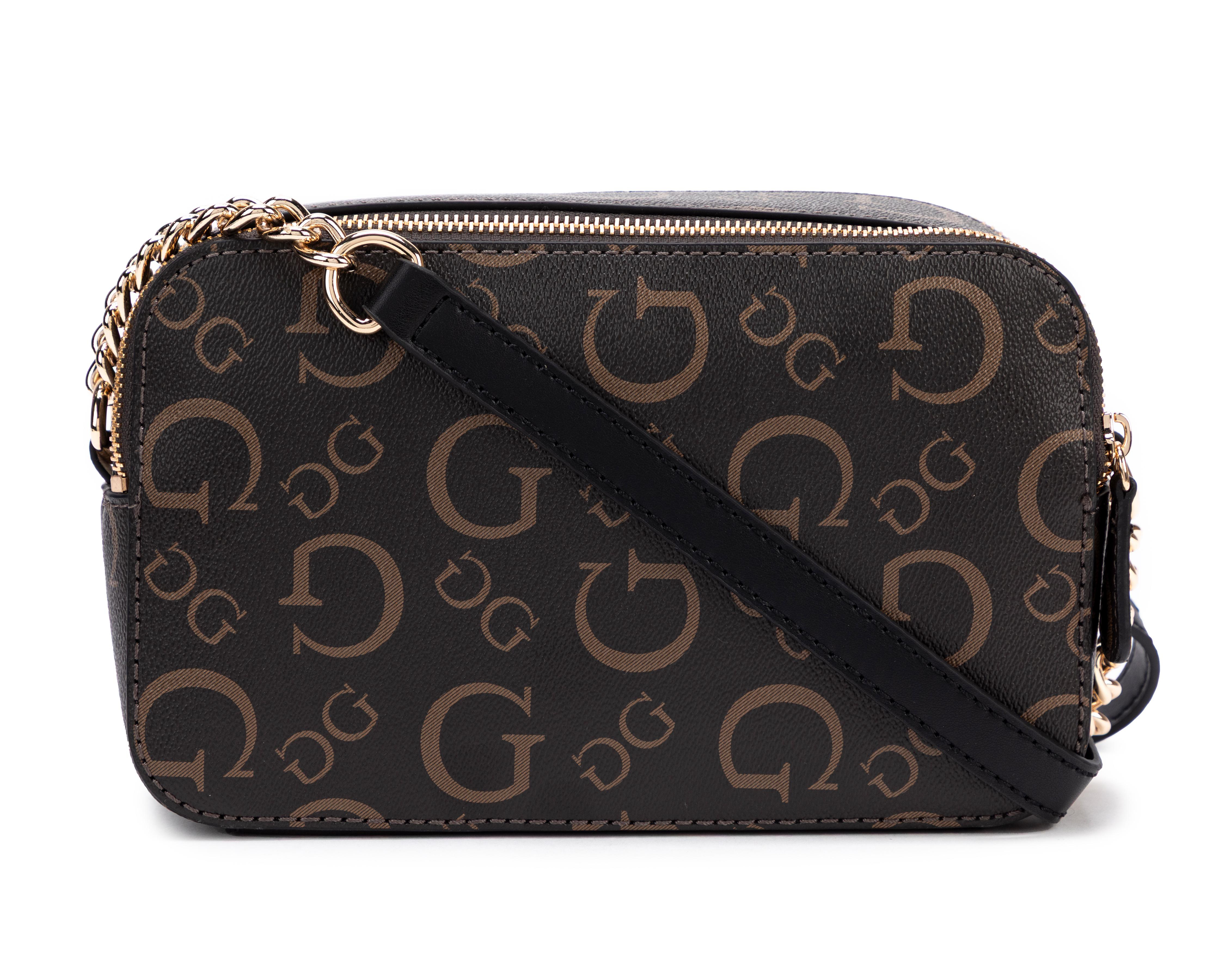 Foto 4 pulgar | Bolsa Cruzada Guess Saffron