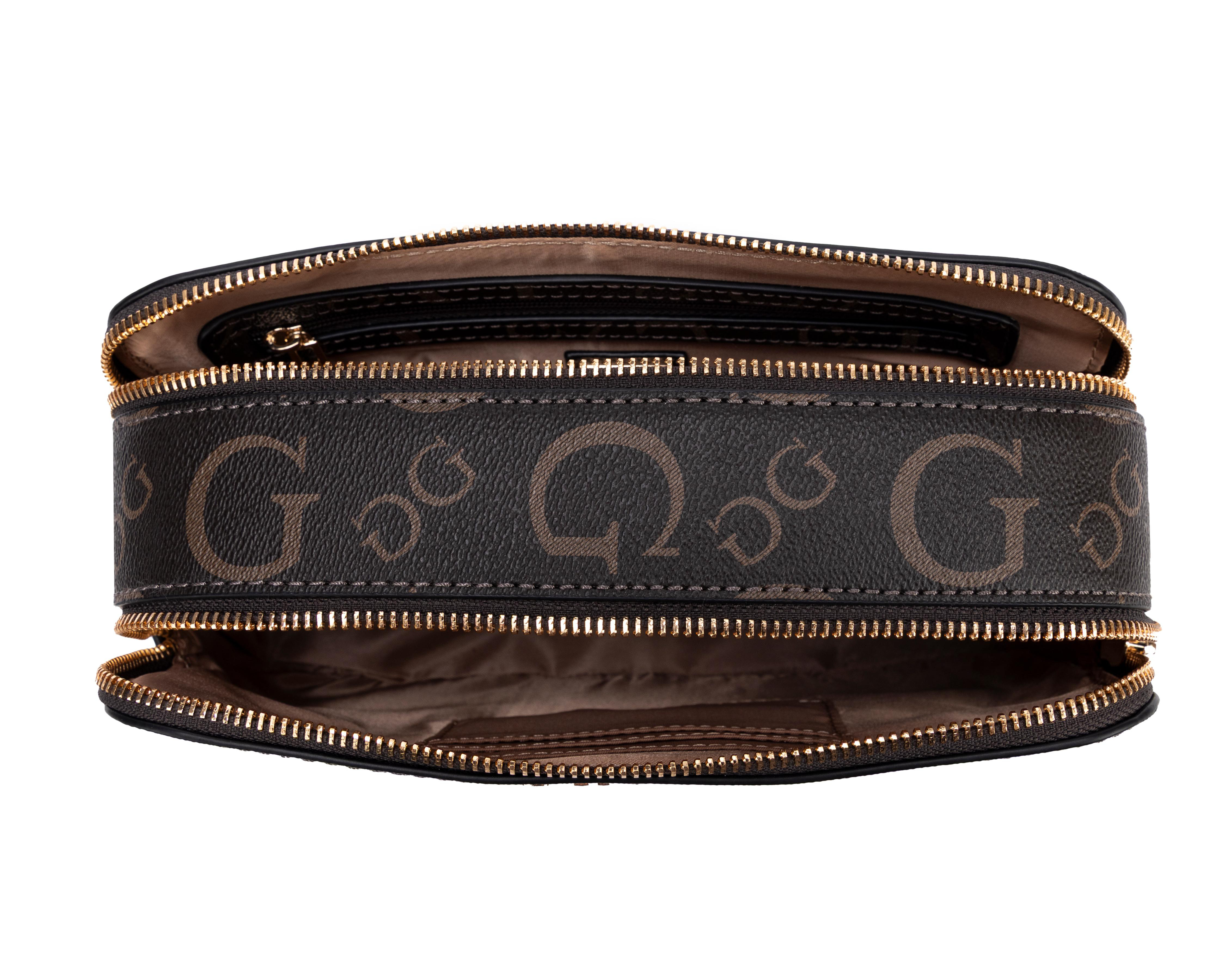 Foto 5 pulgar | Bolsa Cruzada Guess Saffron