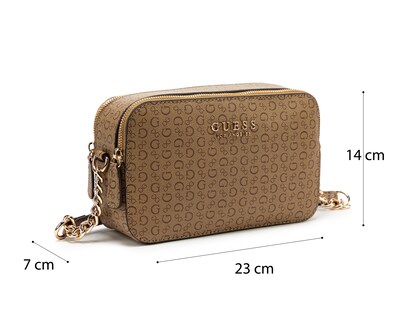 Foto 5 | Bolsa Cruzada Guess Saffron