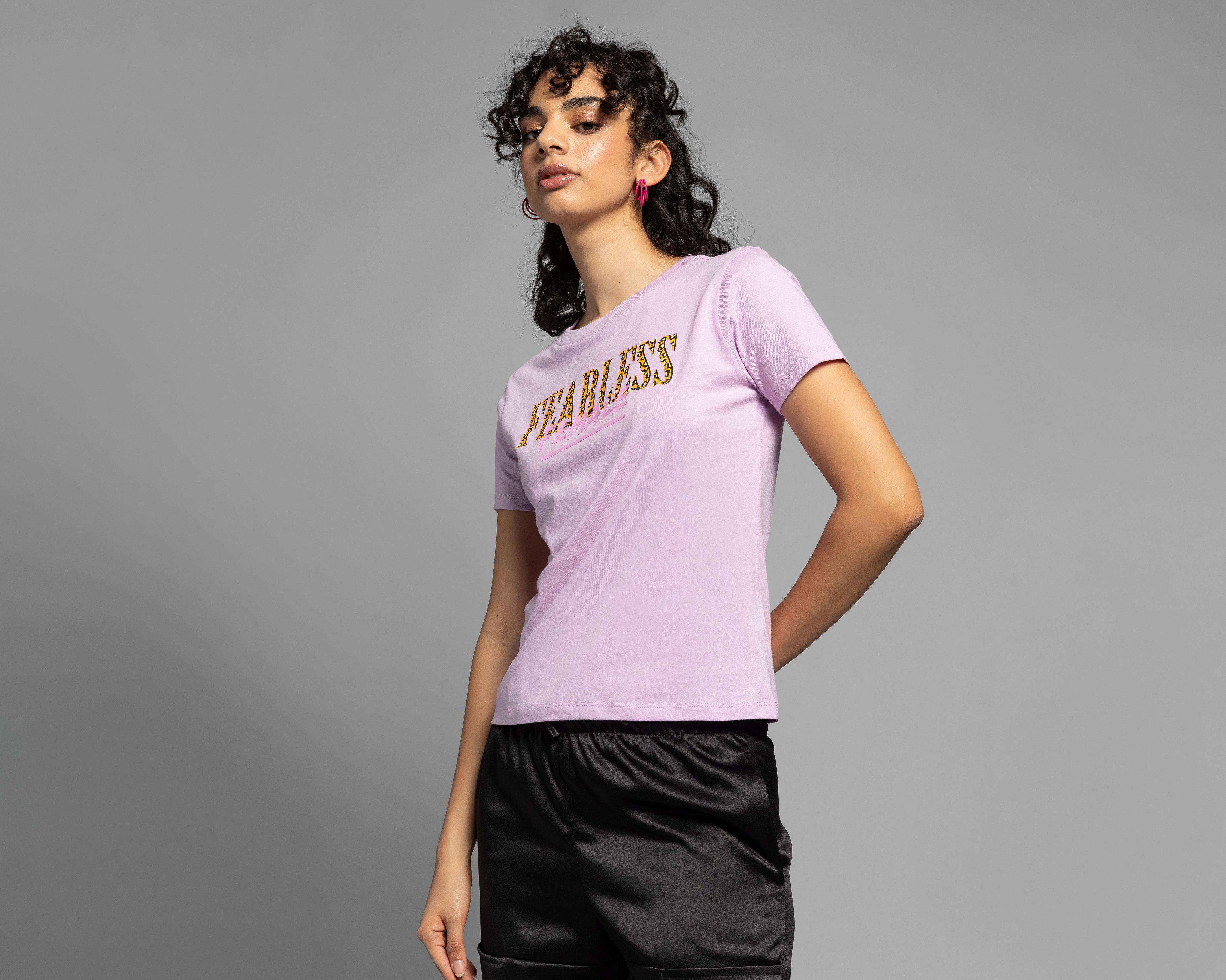 Foto 1 | Playera Thinner Manga Corta Cuello Redondo