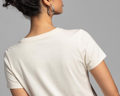Foto 5 | Playera Thinner Manga Corta Cuello Redondo