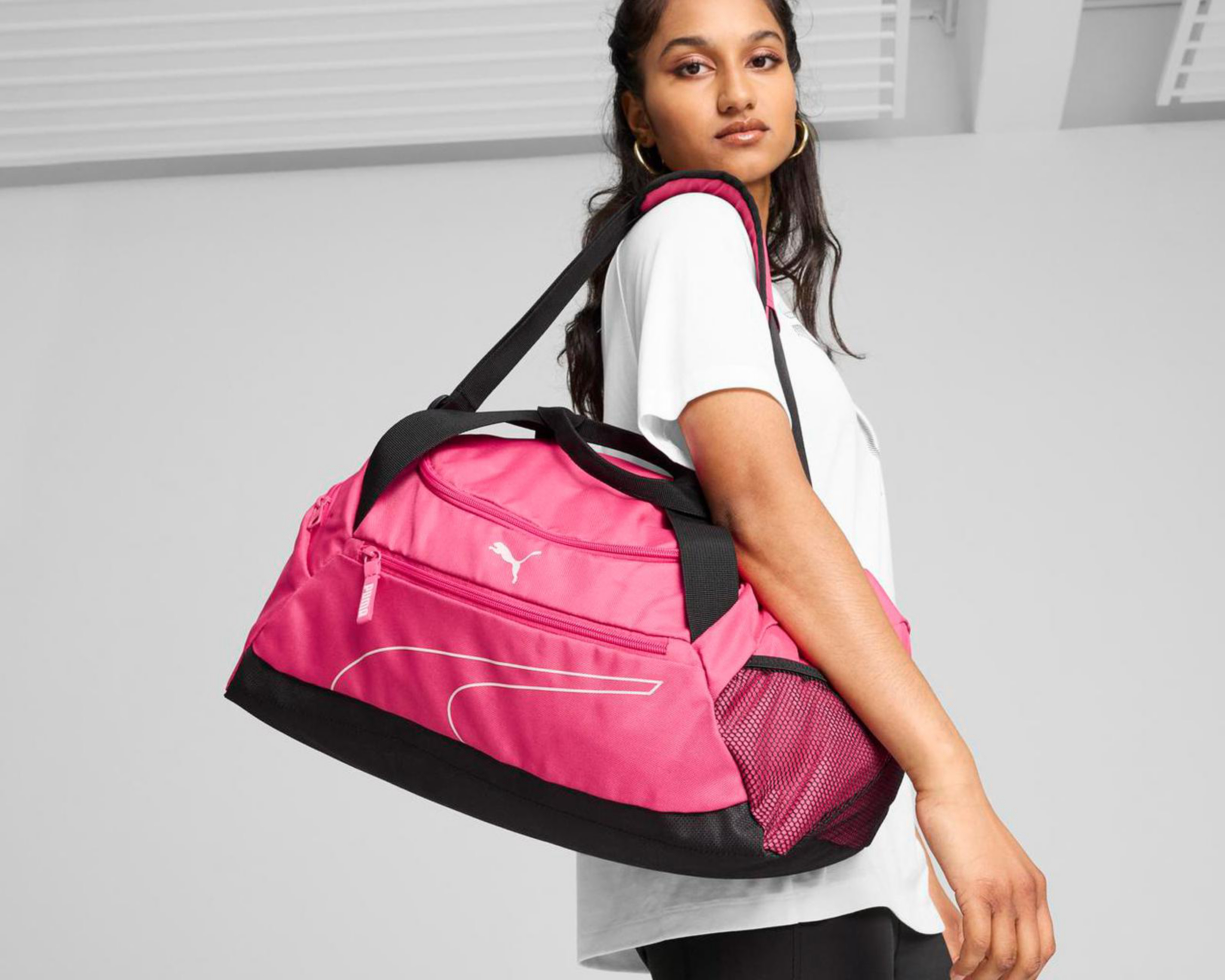 Foto 6 pulgar | Bolsa Deportiva Puma Rosa