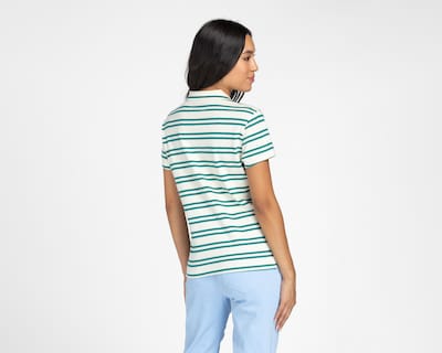 Foto 3 | Playera Refill tipo Polo a Rayas