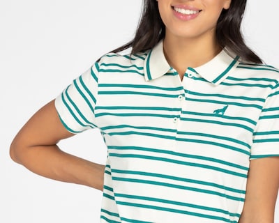Foto 4 | Playera Refill tipo Polo a Rayas
