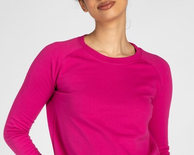 Foto 7 | Sudadera Refill de Algodón Rosa