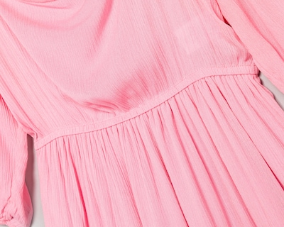 Foto 3 | Vestido Casual Refill Rosa Manga 3/4 Corto para Mujer