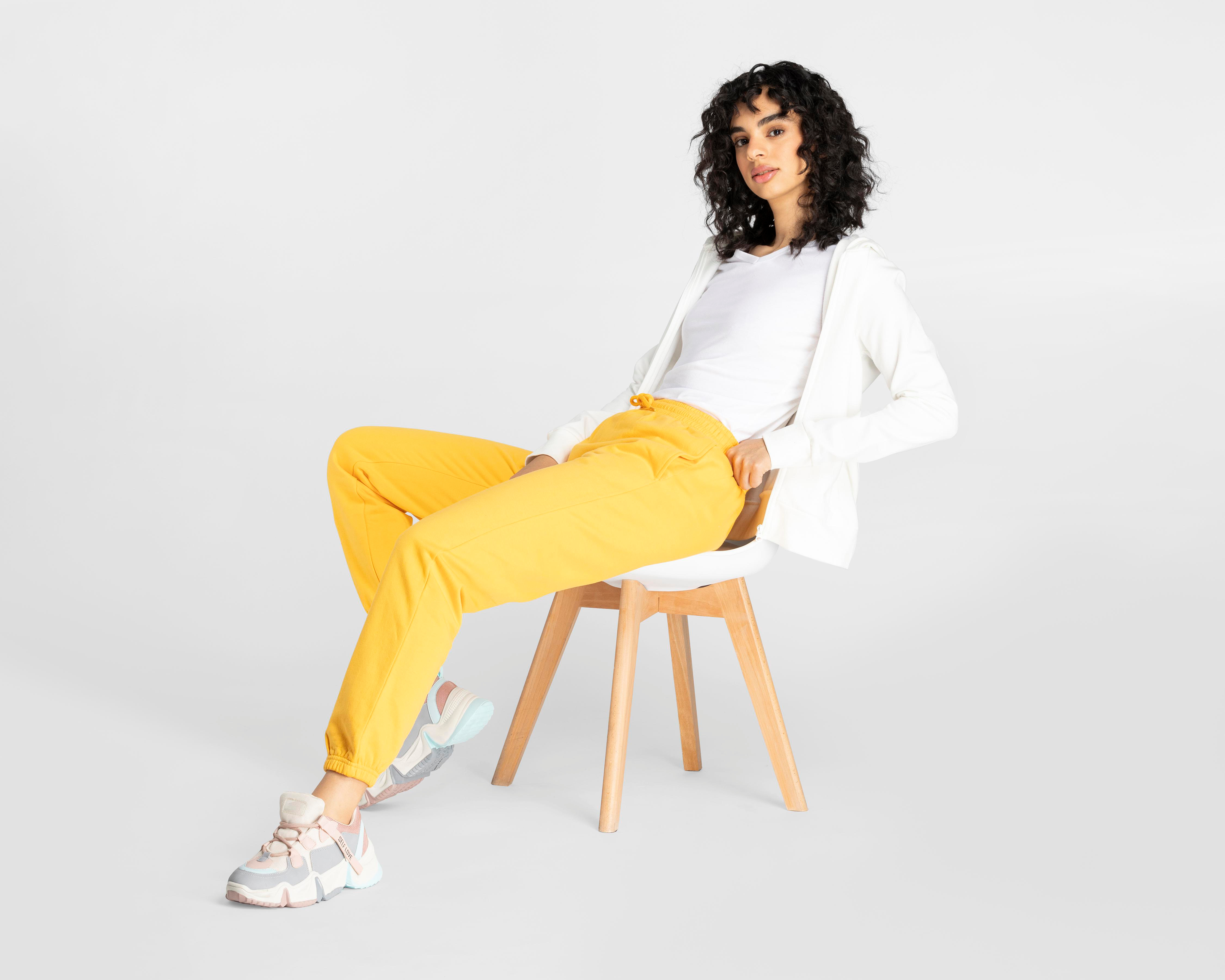 Foto 2 | Pants Mostaza Refill para Mujer