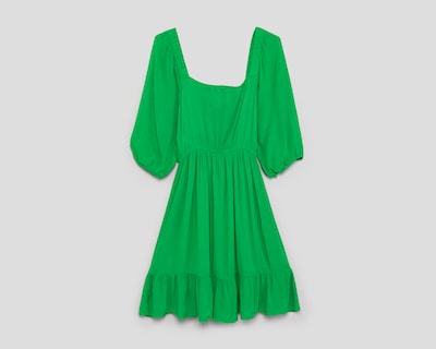 Foto 2 | Vestido Casual Refill Verde Manga 3/4 Refill