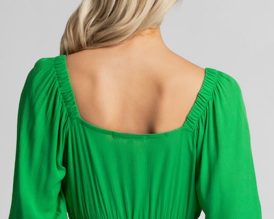 Foto 5 | Vestido Casual Refill Verde Manga 3/4 Refill