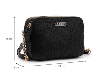 Foto 5 | Bolsa Cruzada Guess Zakaria