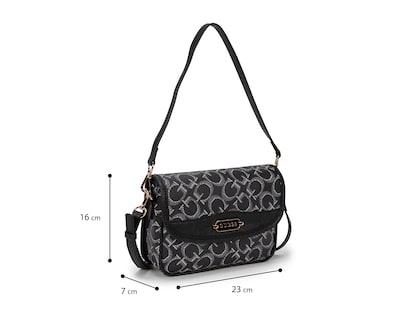 Foto 5 | Bolsa Cruzada Guess