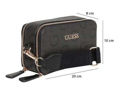 Foto 5 | Bolsa Cruzada Guess Barnard