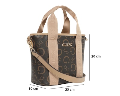 Foto 5 | Bolsa de Hombro Guess Barnard