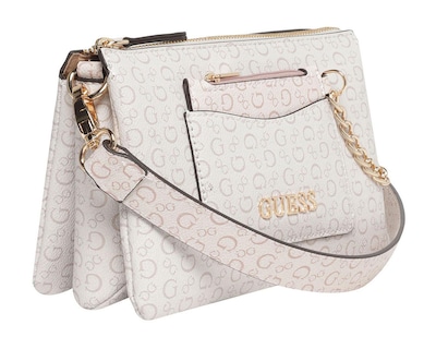 Foto 3 | Bolsa Cruzada Guess Demetria con Monedero