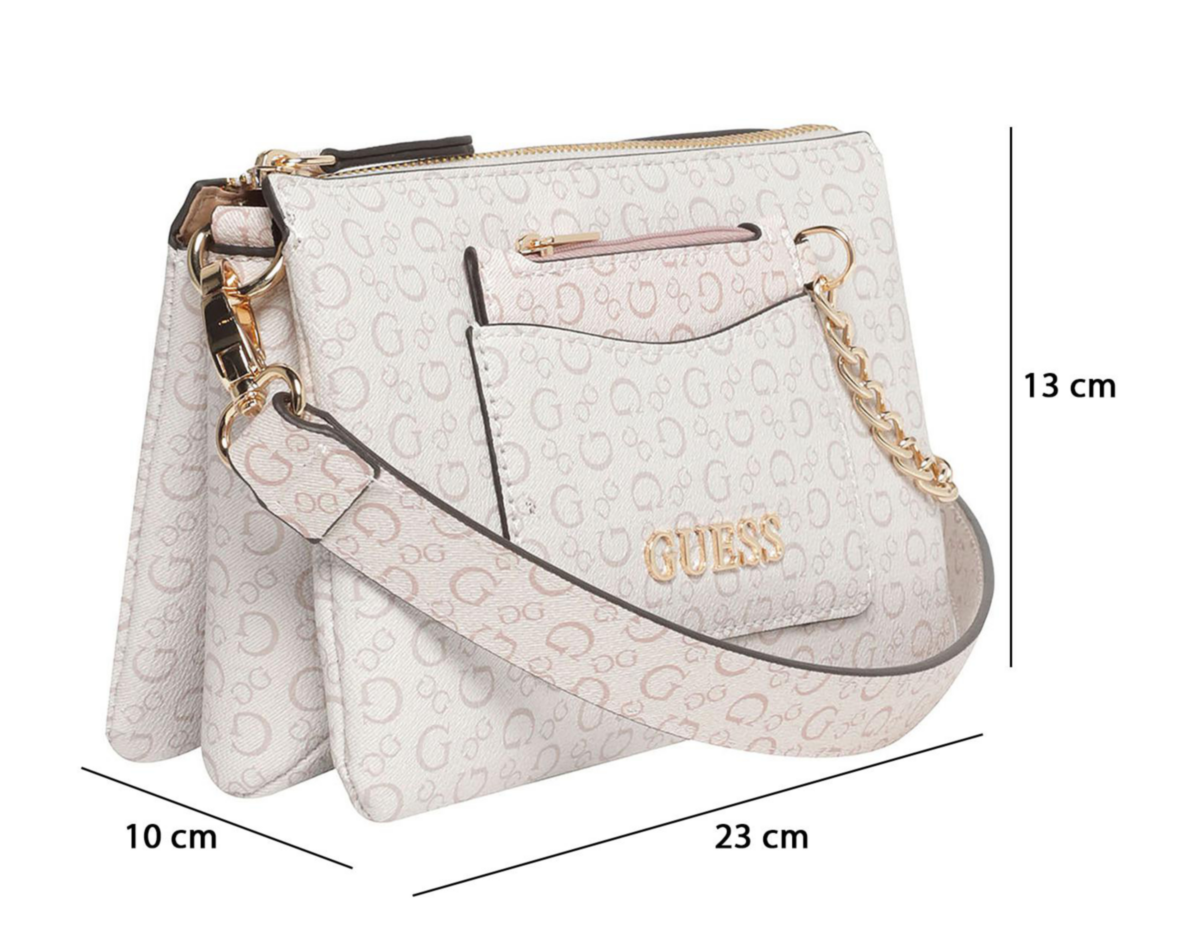 Foto 7 pulgar | Bolsa Cruzada Guess Demetria con Monedero