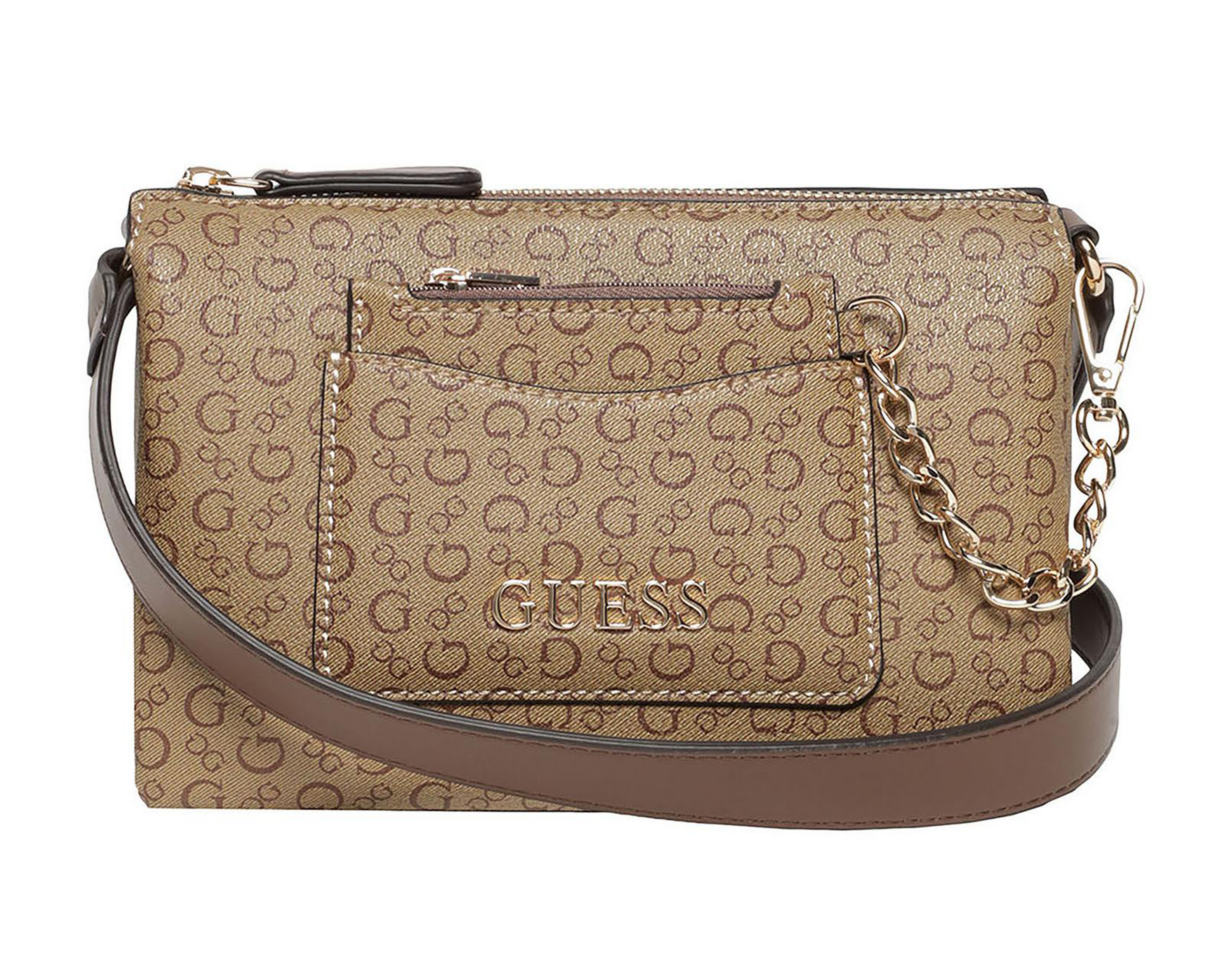 Foto 1 | Bolsa Cruzada Guess con Monedero