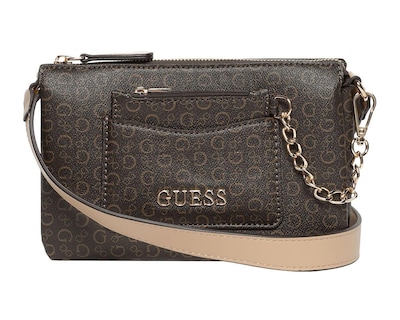 Foto 2 | Bolsa Cruzada Guess Bogue con Monedero