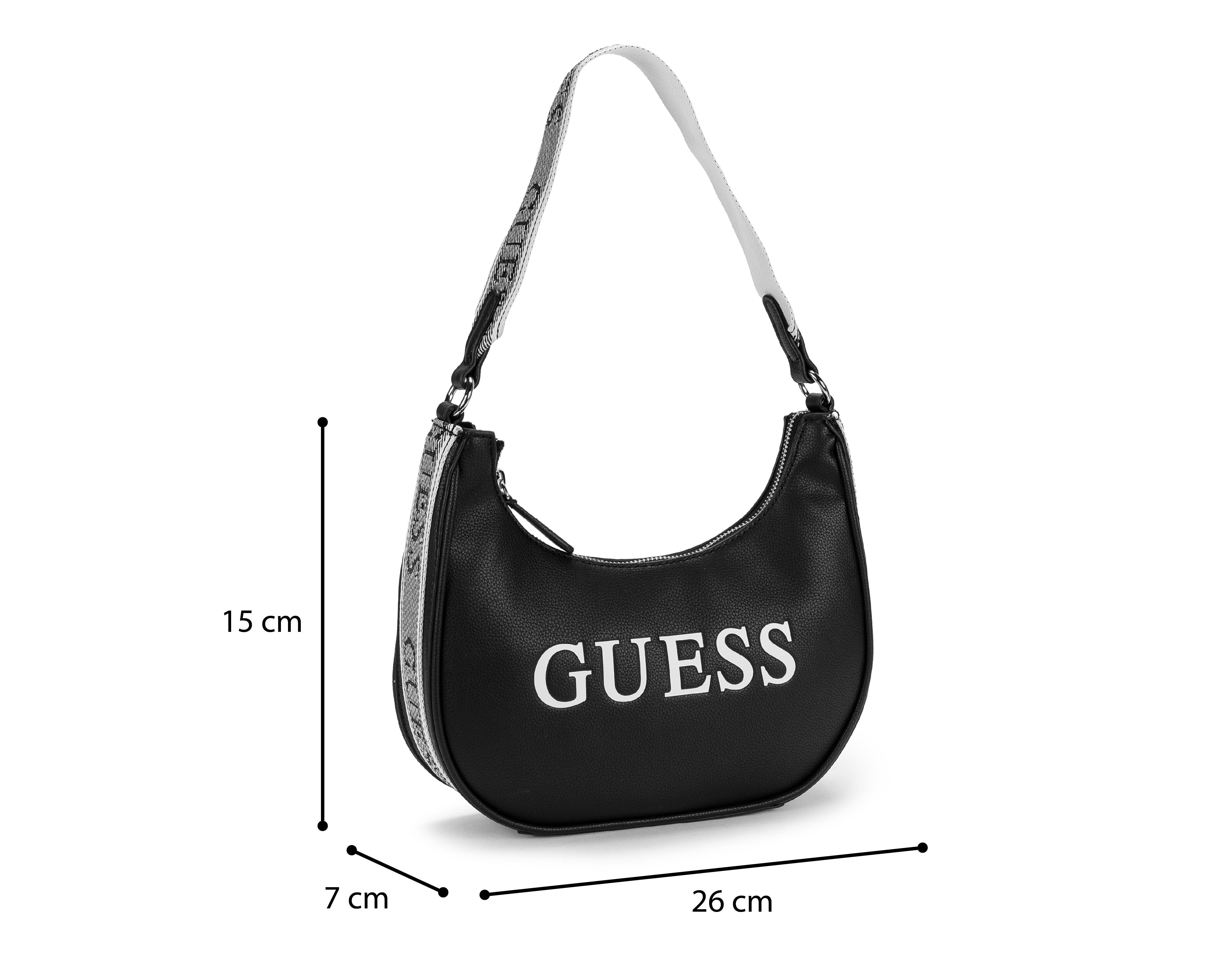 Foto 6 pulgar | Bolsa de Hombro Guess Rosse