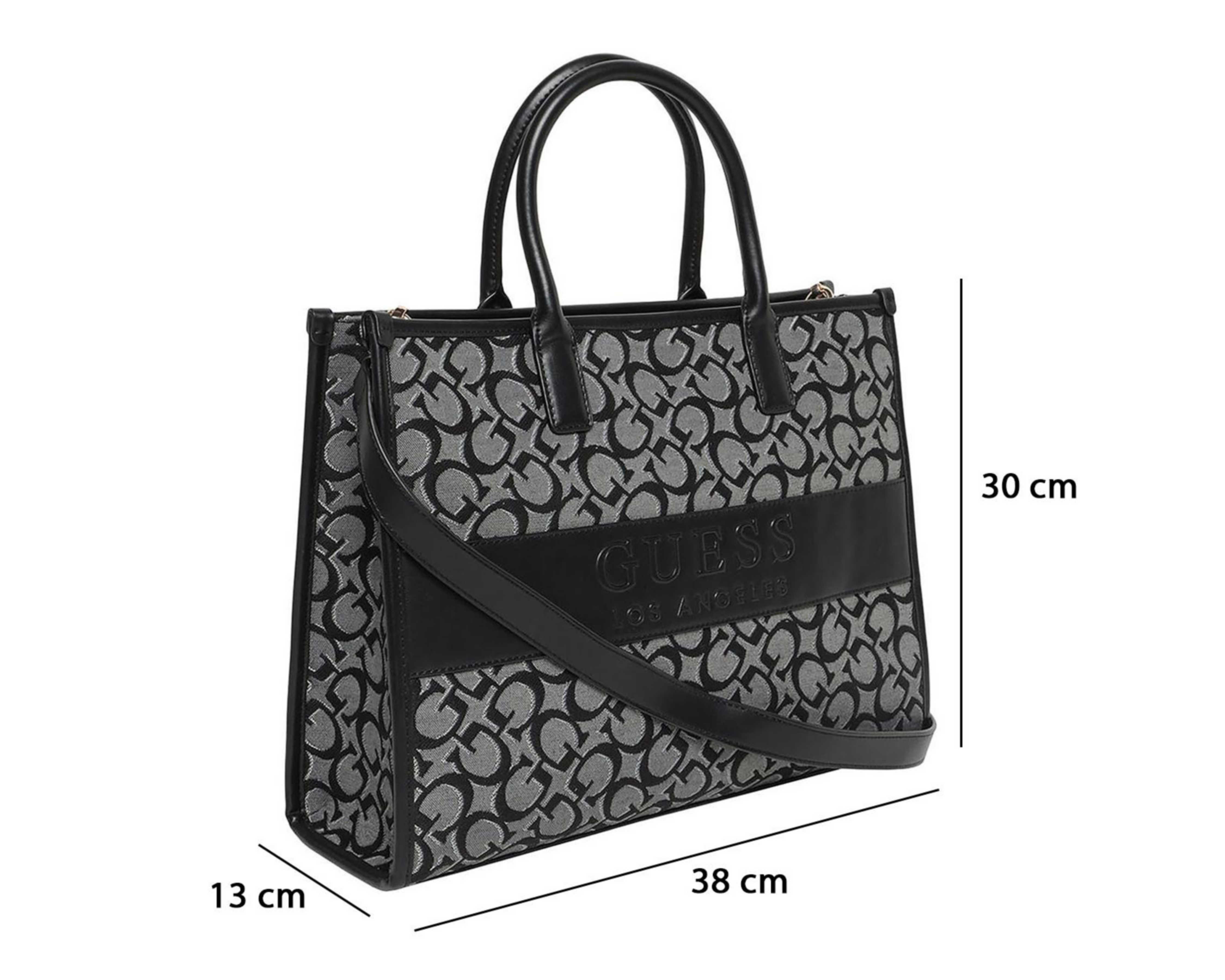 Foto 6 pulgar | Bolsa de Hombro Guess Baymond