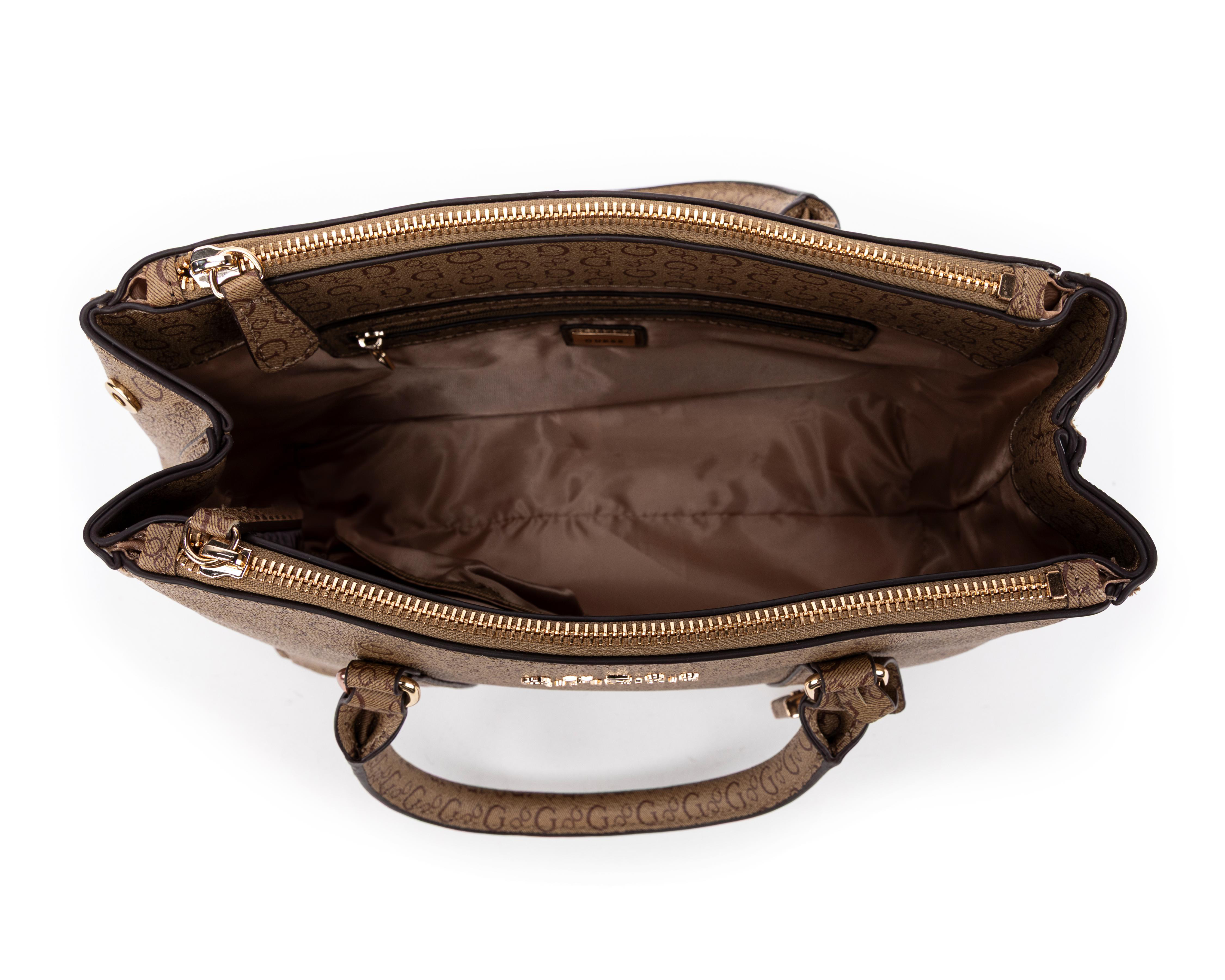 Foto 5 pulgar | Bolsa de Mano Guess Saffron