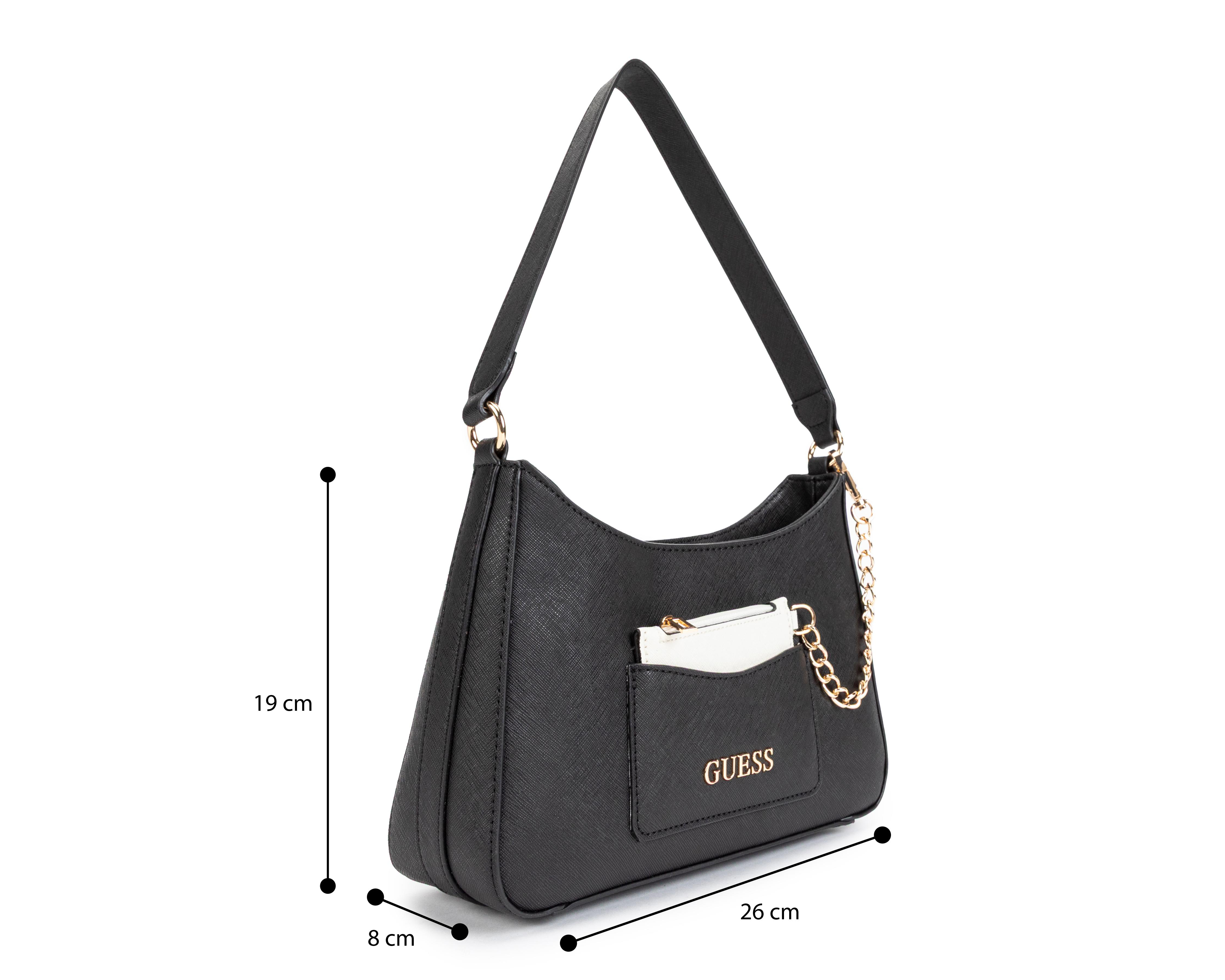 Foto 5 | Bolsa de Hombro Guess con Monedero