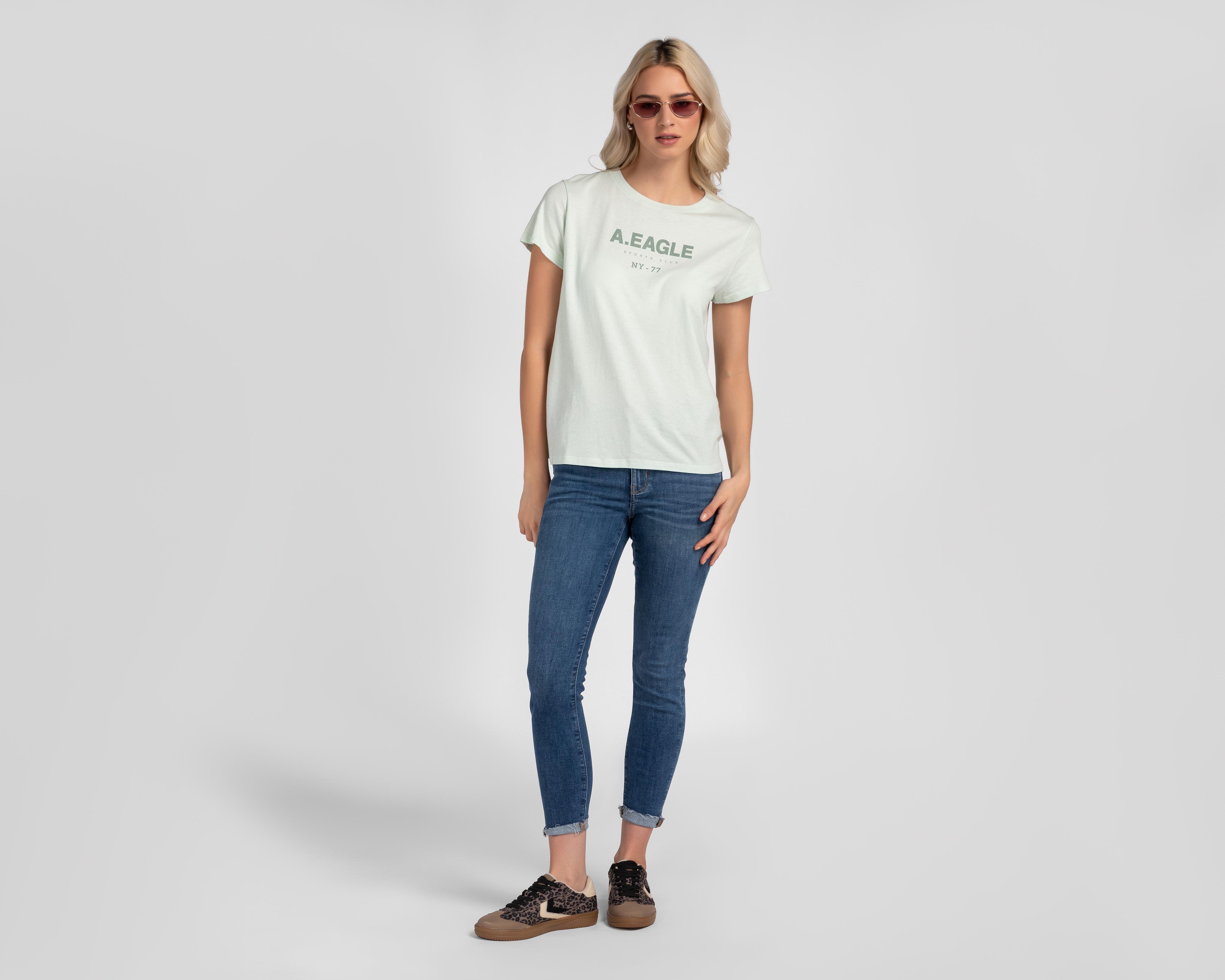 Foto 3 pulgar | Jeans Jeggings Crop American Eagle Outfitters para Mujer