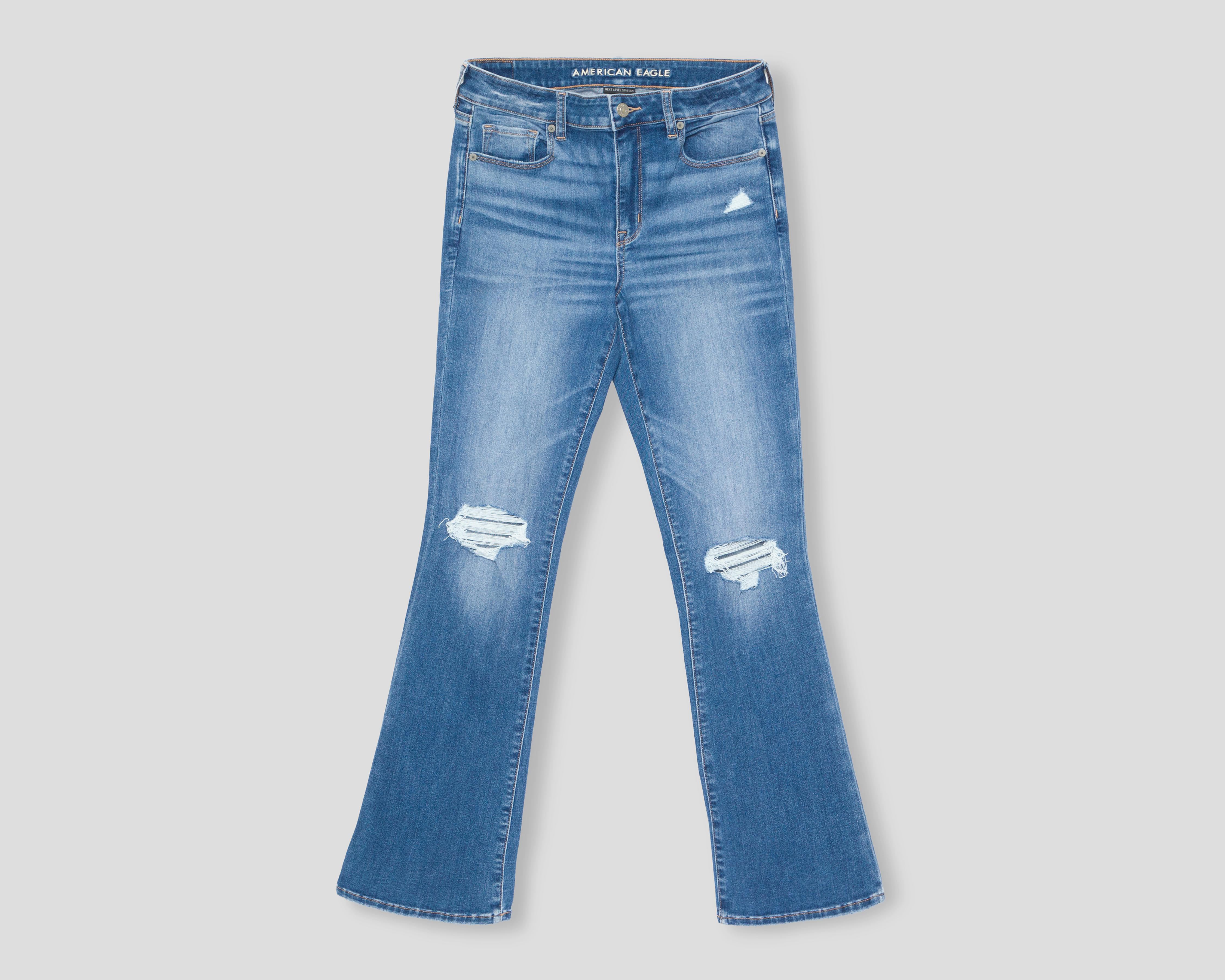 Foto 2 pulgar | Jeans Regular American Eagle Kick para Mujer