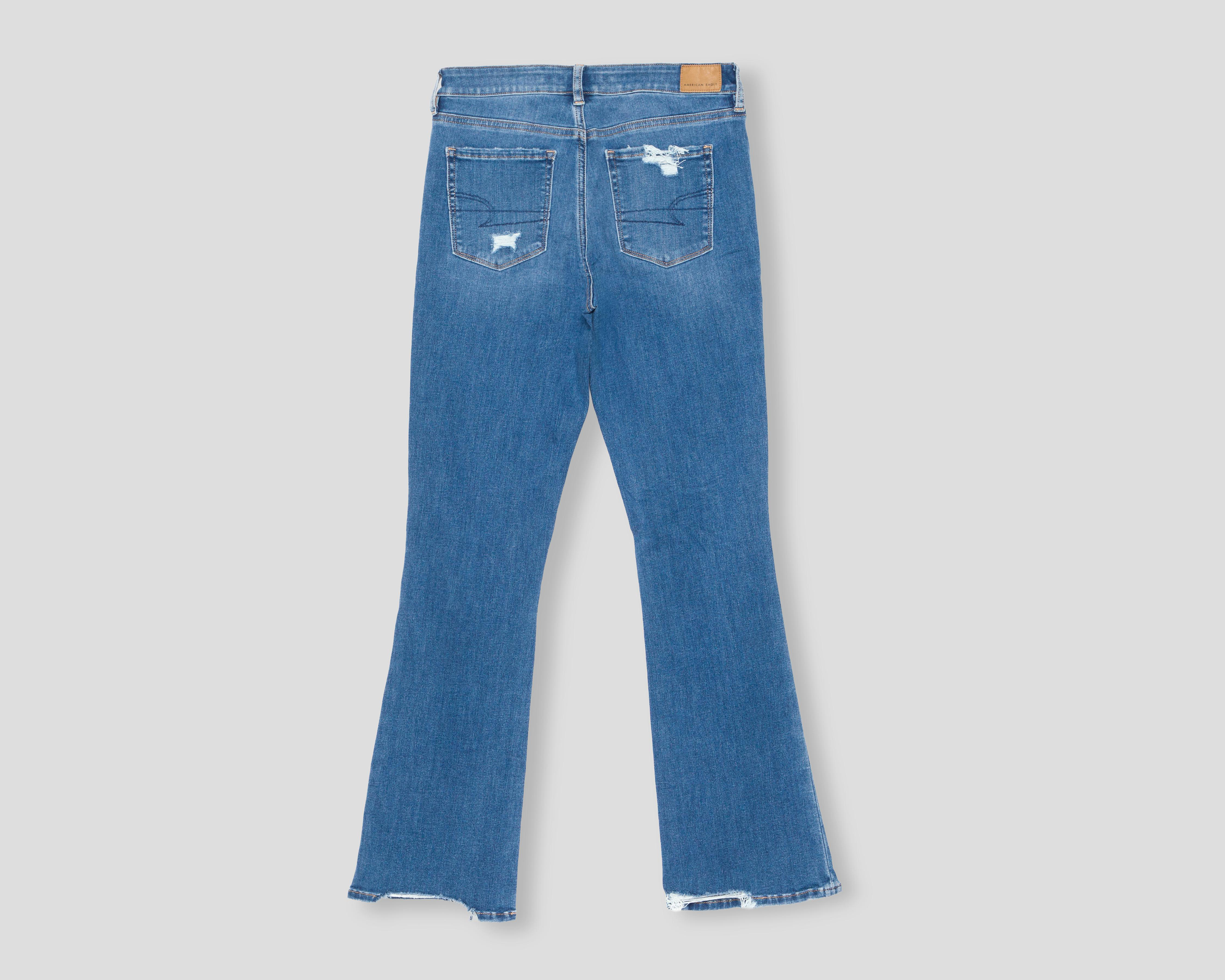 Foto 3 pulgar | Jeans Regular American Eagle Kick para Mujer