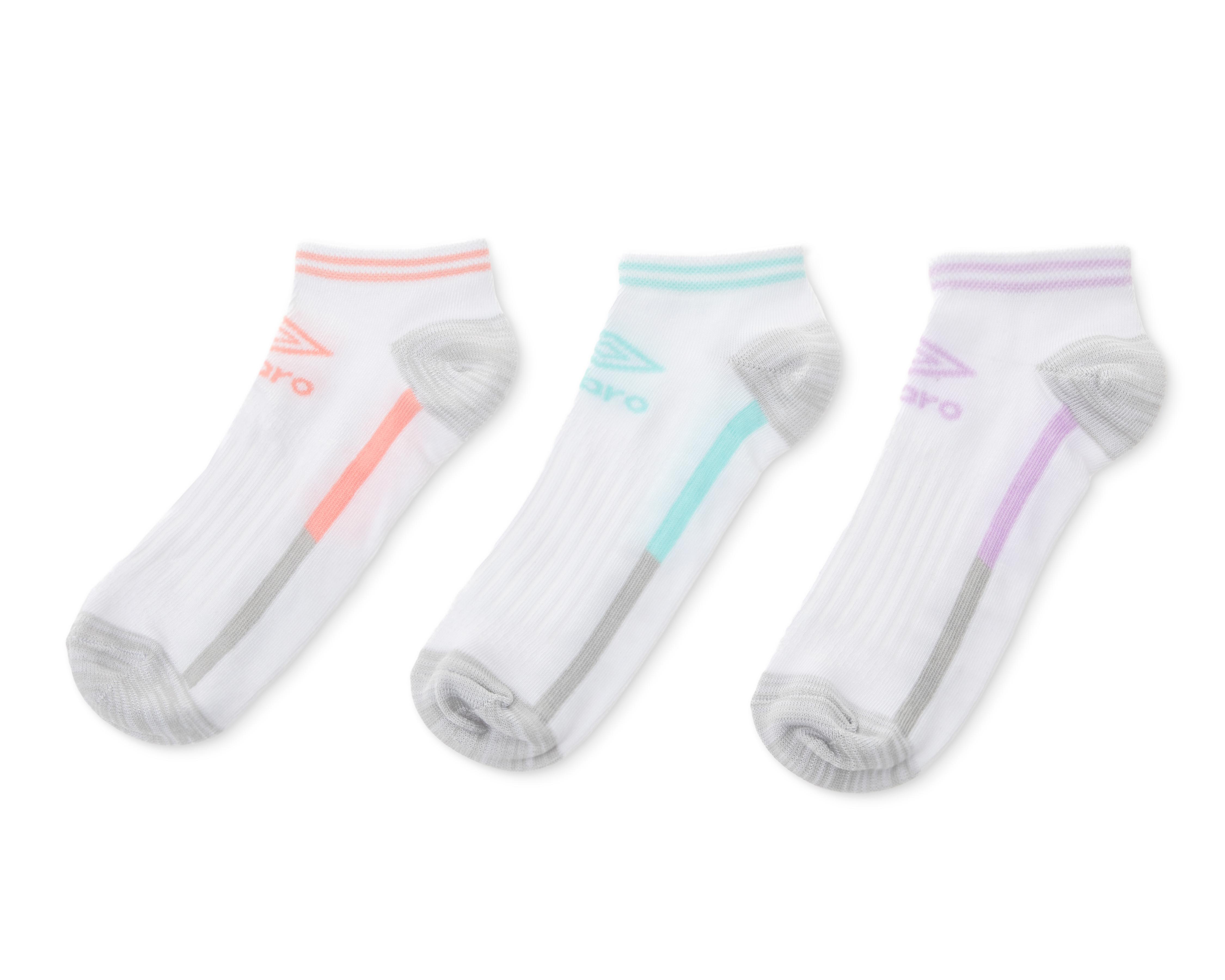 Foto 2 pulgar | Calcetas Tines Umbro para Mujer 3 Pares