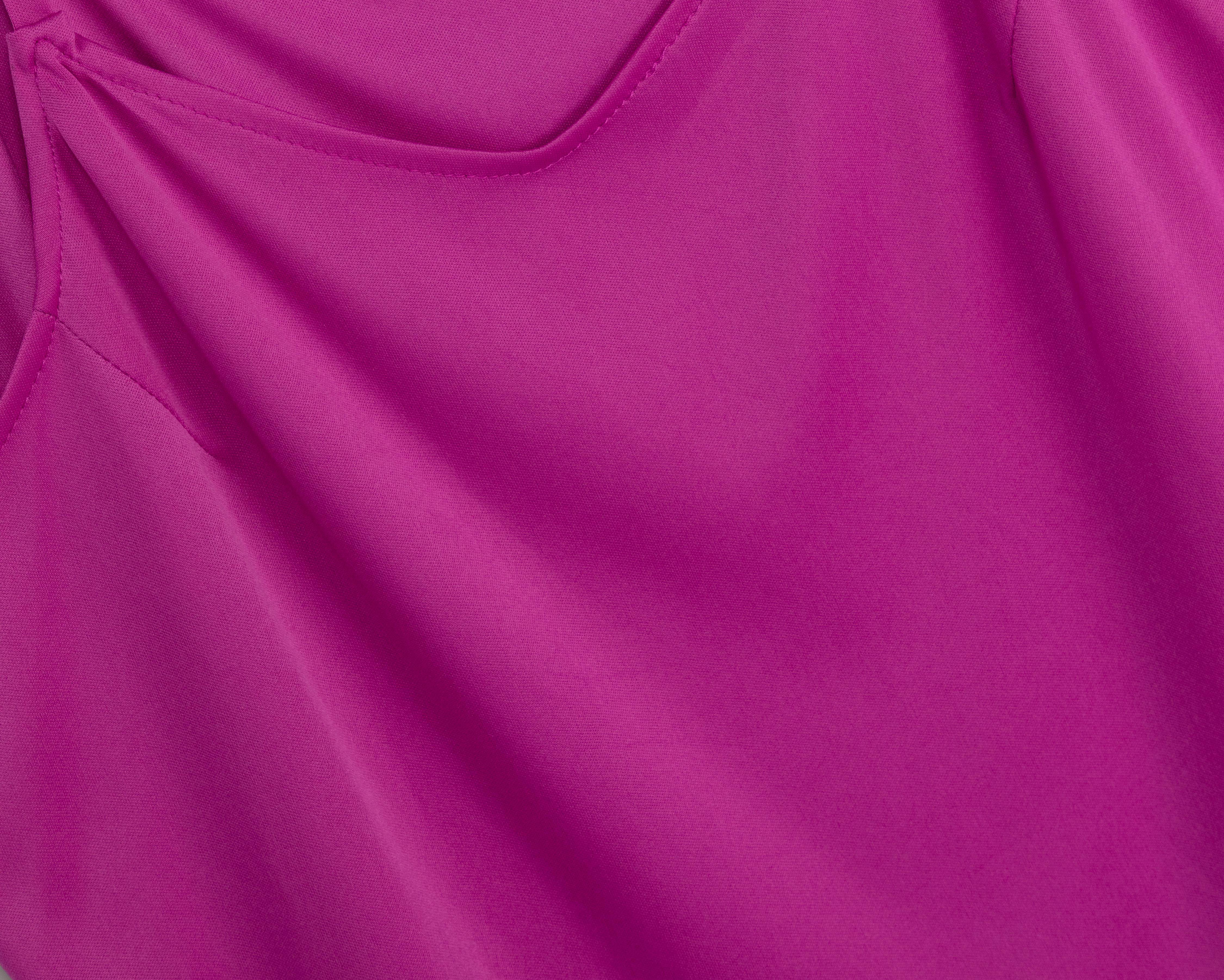 Foto 5 pulgar | Blusa Lady Sun Rosa Manga 3/4
