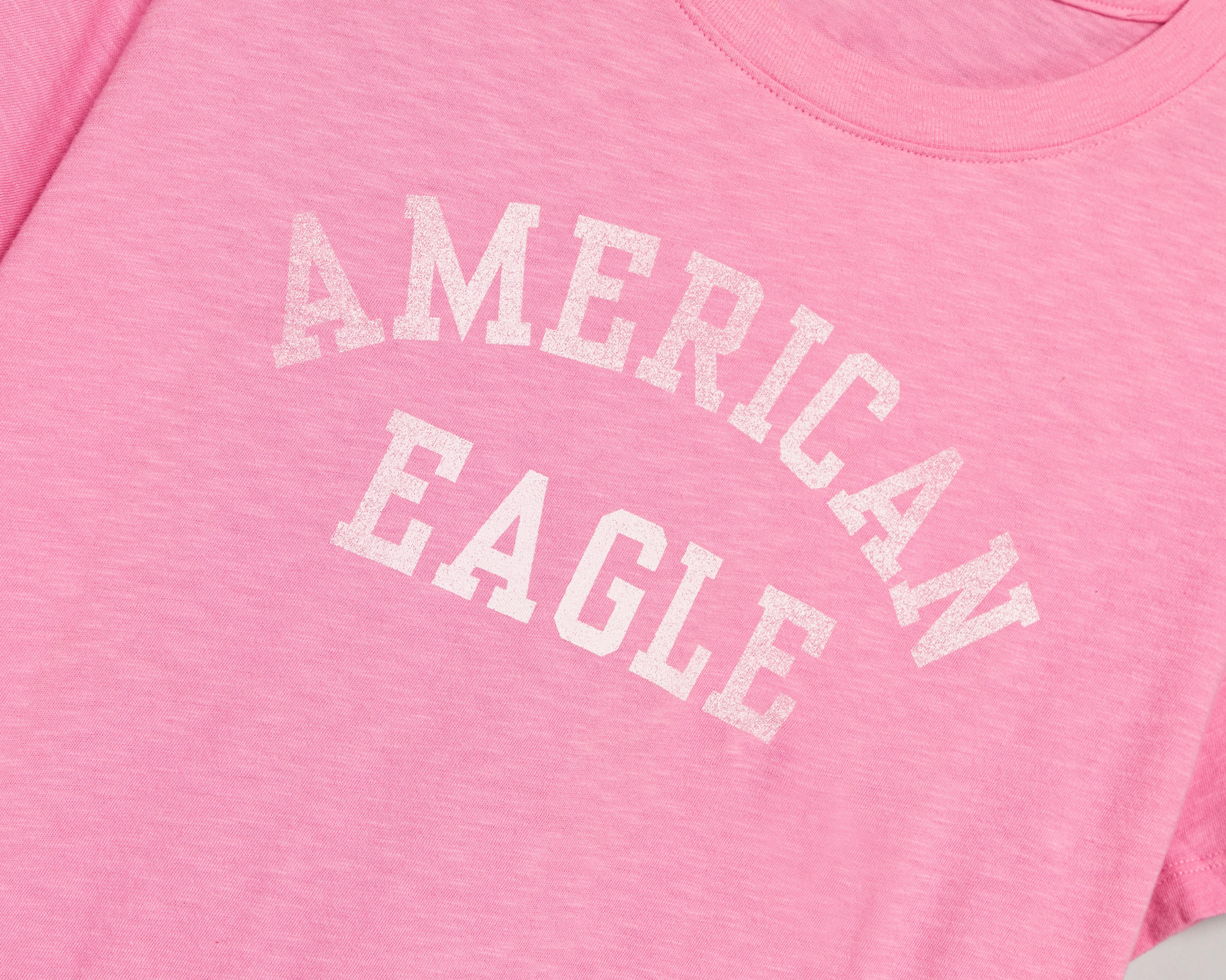 Foto 4 pulgar | Playera Manga Corta American Eagle para Mujer